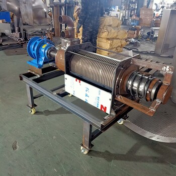 全自動干濕分離機畜牧用糞便固液分離機擠壓式固液分離機