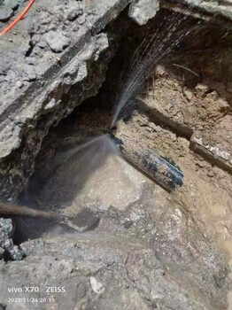 东莞地下管道漏水维修，消防水管漏水检测，新装管降压查漏点