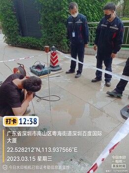 惠州水管渗水检漏维修，地下管道漏水查漏，水管漏水检测单位