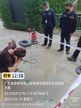 东莞埋地自来水管漏水抢修，消防水管漏损探测，给水管降压测漏点