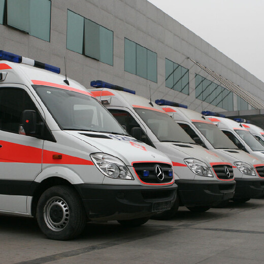 眉山120急救车转院病人长途跨省运送紧急到达