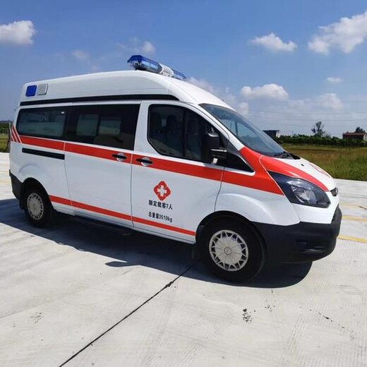 汕头120急救车转院病人长途跨省运送紧急到达