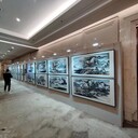 北京无缝展板租赁挂画展墙出租搭建