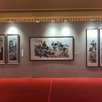 宇轩无缝展板租赁北京无缝挂画展墙出租