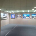 木制背板掛畫展板租賃無縫展墻租賃搭建