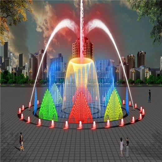周口鹿邑廣場別墅噴泉_周口鹿邑噴泉工廠施工廠家
