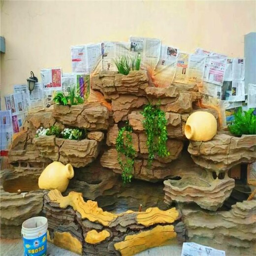 崇文水泥假山制作廠(chǎng)家,崇文庭院水泥假山,崇文假山安裝