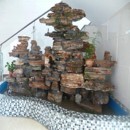 忻州假山設(shè)計_忻州大型千層石假山_忻州水泥假山廠家