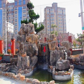 海西水泥假山_海西千層石假山設計施工_海西水泥假山廠(chǎng)家