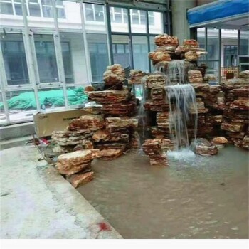珠海假山制作_珠海水泥假山施工_珠海大型千層石假山施工
