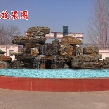 南京游乐园景观假山定制_南京大型假山造景制作厂家