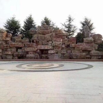 日喀則景區假山設計_日喀則公園假山_日喀則塑石假山