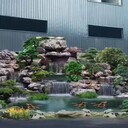 盧灣魚池假山施工公司