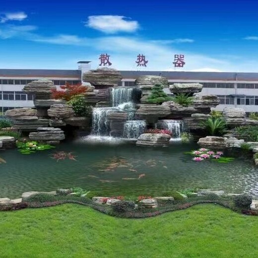 資陽千層石假山公司_資陽游樂場(chǎng)假山石水泥假山