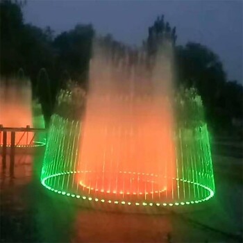 陕西喷泉水景施工