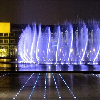 威海喷泉水幕制作设计