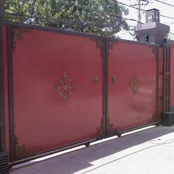 2023唐山路北制作護欄圍墻柵欄廠區(qū)圍墻鐵藝大門的廠子