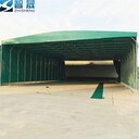 昌吉昌吉電動伸縮倉庫大棚XY-02大型商業(yè)街推拉雨棚