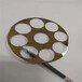 HN盐晶切割芯片晶圆片激光切割科研单抛硅片异形定制