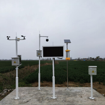 陕西西安供应农林环境气象监测站LED版ZD-HJ-A16河南兆迪