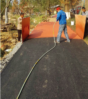 南寧瀝青改色道路承接小區(qū)路面改色噴涂承接瀝青改色包工包料施工