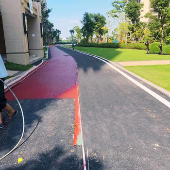 南寧瀝青改色道路承接小區(qū)路面改色噴涂承接瀝青改色包工包料施工