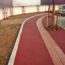 重慶南岸高承載力透水地坪施工價格透水混凝土市場價格圖片