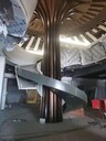 防火鋼結(jié)構(gòu)廠房搭建鋁鎂錳板造型鋼結(jié)構(gòu)展廳安裝