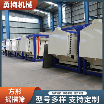 電池材料納米二氧化硅過濾多層方形搖擺篩分機(jī)