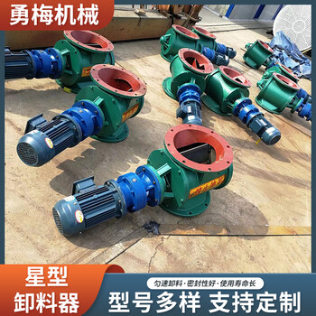 性能優(yōu)良電動(dòng)星型旋轉(zhuǎn)放料閥鏈條式星型卸料器