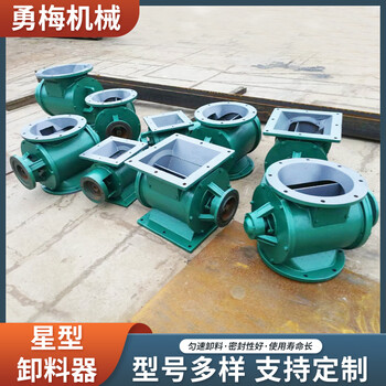 性能優(yōu)良電動(dòng)星型旋轉(zhuǎn)放料閥鏈條式星型卸料器