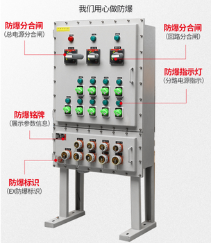 钢板防爆动力配电箱