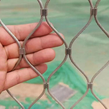 专注不锈钢绳网防坠网生产