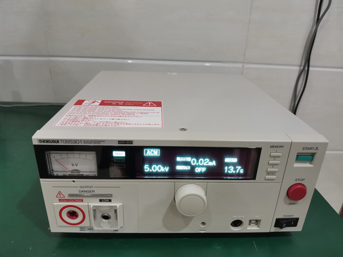 TOS5302TOS53015KV高压仪ACDC交直流耐压测试仪