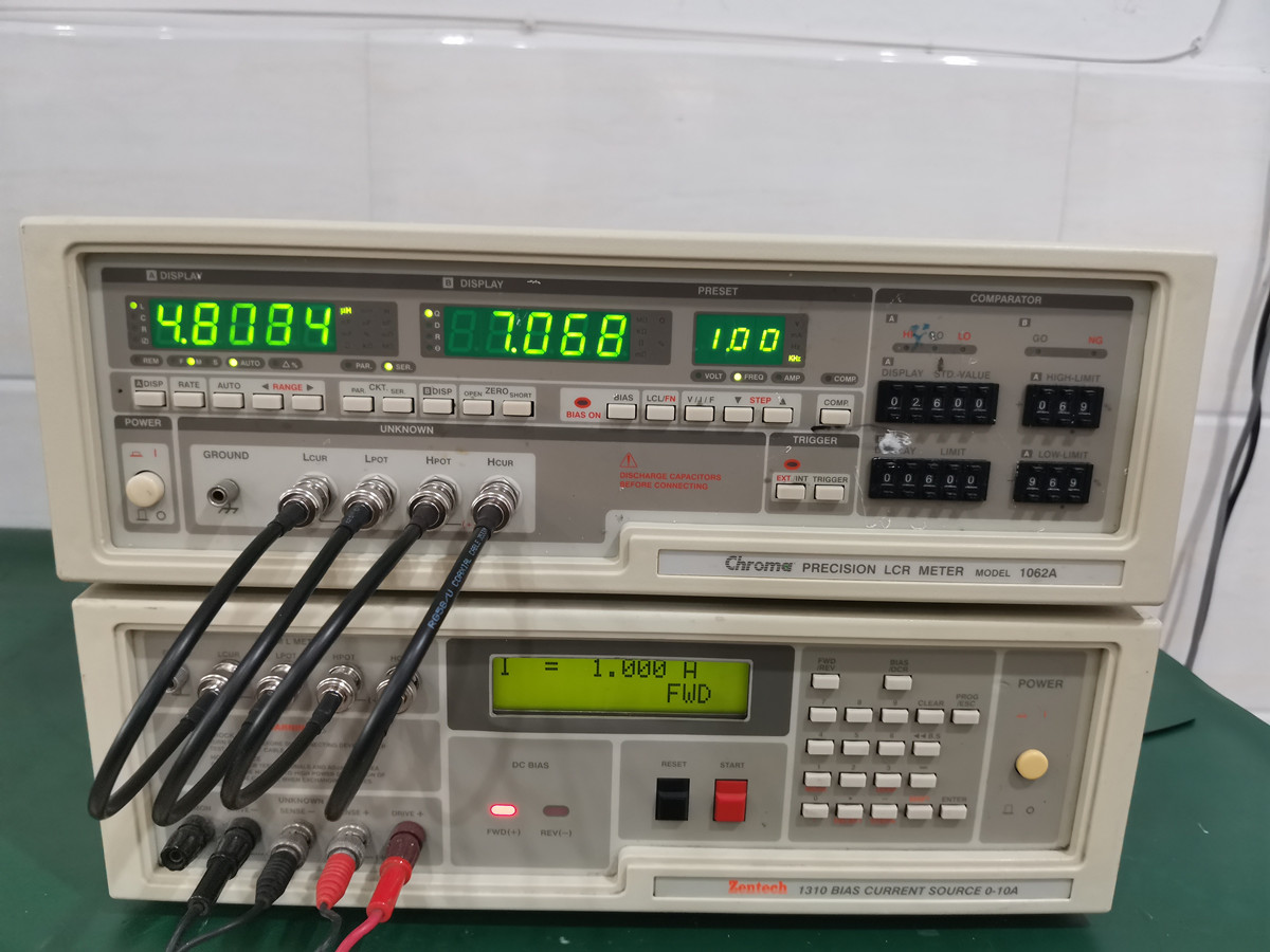 原装台湾CHROMA1062A数字电桥测试仪+1320偏流源