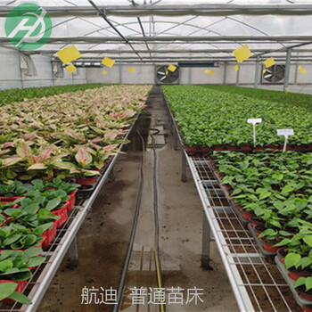 花卉育苗用移動(dòng)苗床的組成可定制多規(guī)格移動(dòng)苗床