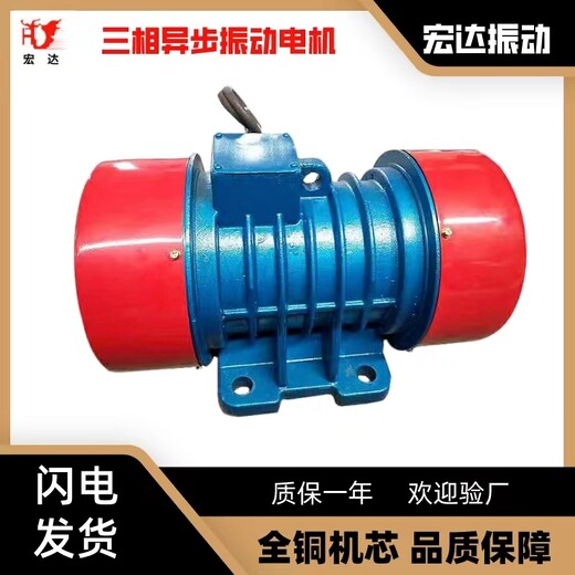 高錳鋼振動篩宏達振動電機380V各種型號電機庫存充足當(dāng)天發(fā)貨