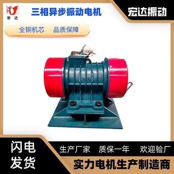 化工食品通用振動馬達VB-100758-W三相異步臥式振動電機廠家