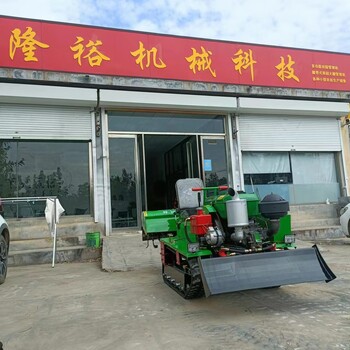 山東旋耕機廠家滕州市隆裕機械履帶旋耕機微耕機