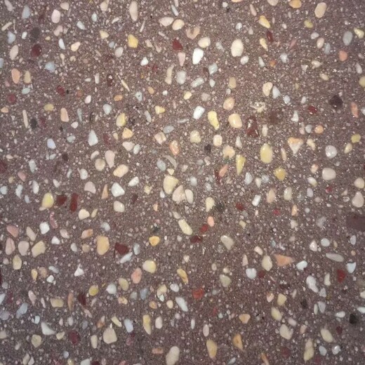 江苏南京砾石聚合物仿沙滩地坪施工工艺地坪砾石聚合物可包工包料