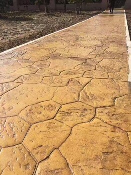 廣西梧州壓花地坪模具-壓模壓花地坪-生態(tài)透水地坪