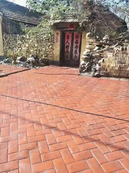 廣西來賓壓模地坪材料藝術(shù)壓印壓花地坪新澆混凝土著色工藝