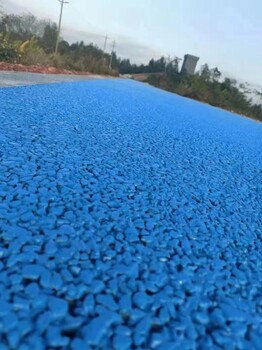 惠州透水混凝土路面施工建设彩色压花地坪