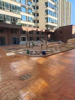 廣西百色壓花混凝土壓印-壓花地坪-壓模地坪壓印施工
