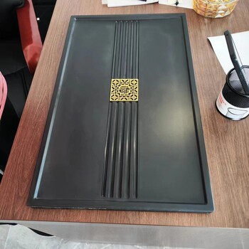 玻璃鋼樹脂防烏金石茶盤800x370茶盤廠家發(fā)貨