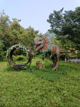 恐龙展大型侏罗纪恐龙展暖场道具霸王龙