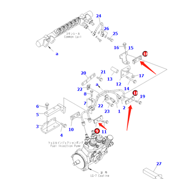 pc400-8高壓管卡箍6217-71-5171/6217-71-5210