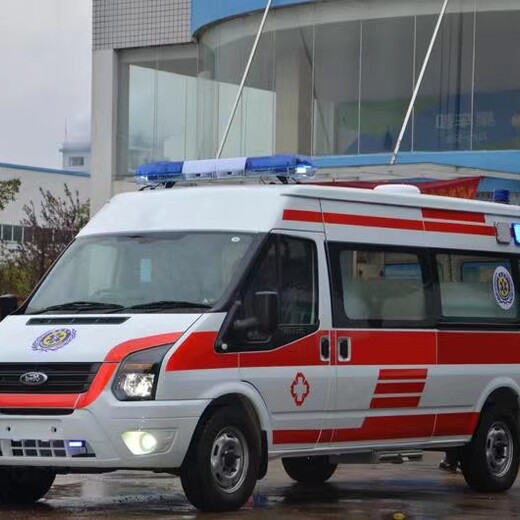 重庆大坪医院病人出院120救护车出租,长途救护车