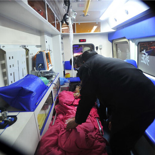 廣州紅十字會醫院病人轉院出院租用120救護車-長途跨省轉運,就近派車