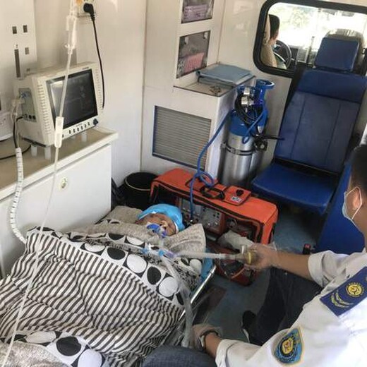 天津安定医院转院出院120救护车出租护送病人